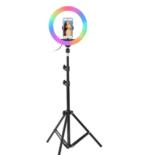 Ring Light LED RGB 30cm avec Trépied 210cm Pro