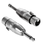 ADAPTATEUR XLR FEMELLE - JACK MALE MONO