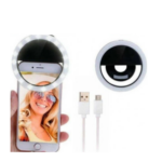 Anneau Lumineux Rechargeable pour Selfie 28 LED