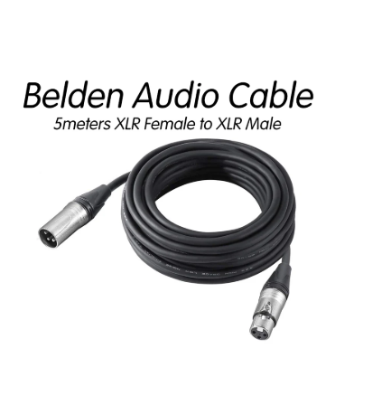 J9 Cordon XLR Male-Femelle (Canon) 5m – Image 1