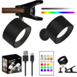 Lampe murale intelligente RGB LED rechargeable par USB
