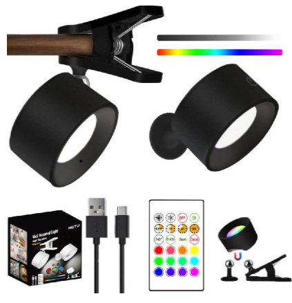 Capture d’écran 2026-07-13 140957 Lampe murale intelligente RGB LED rechargeable par USB – Image 1
