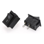 Interrupteur à bascule marche arrét KCD11 2Pin 3A-250V NOIR
