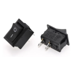 Interrupteur à bascule marche arrét KCD11 2Pin 3A-250V NOIR