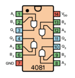 Circuit intégré CD4081BD – Image 2