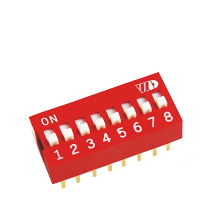 J Interrupteur DIP Switch 8Pin 2,54 mm – Image 1