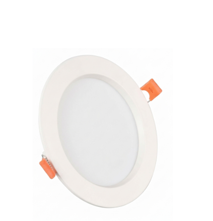 J SPOT PANEL LED ENCASTRABLE 12W ROND BLANC – Image 1