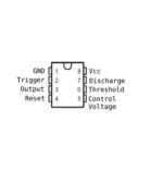 Circuit intégré Minuteur de PrécisionNE555N – Image 2