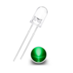 Led Verte 5mm Haute luminosité