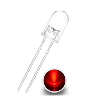 J1 Led Rouge 5mm Haute luminosité – Image 1