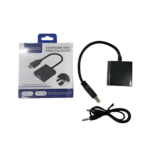 ADAPTATEUR HDMI TO VGA + AUDIO CABLE