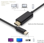 Adaptateur Type-c Vers HDMI Noir – Image 3